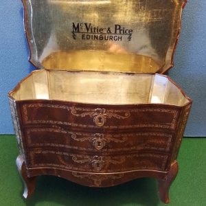 1933 Mc Vite& Price Cabinette Biscuit Tin