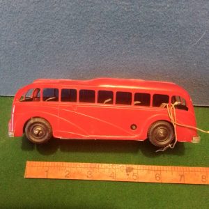 1950s Metal Mettoy Clockwork Bus