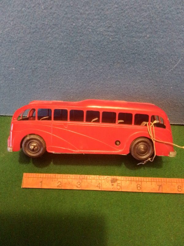 1950s Metal Mettoy Clockwork Bus