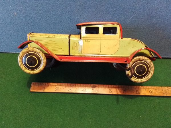 1920s Tinplate Clockwork Wells Saloon Car - Image 2