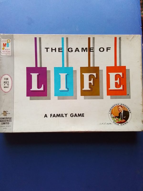 1960s The Game of Life Family Board Game