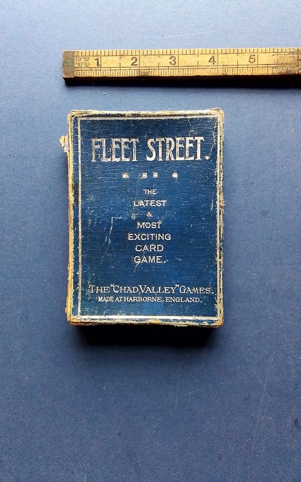 1923 Original Vintage Fleet Street Card Game
