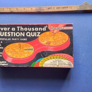 1950s Over Thosand Question Quiz Game