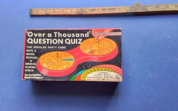 1950s Over Thosand Question Quiz Game