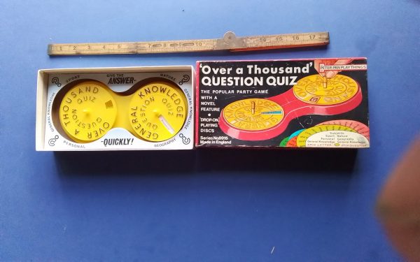 1950s Over Thosand Question Quiz Game