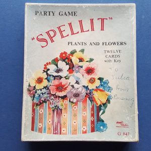 1930S Original Party Game Spellit Plants And Flowers