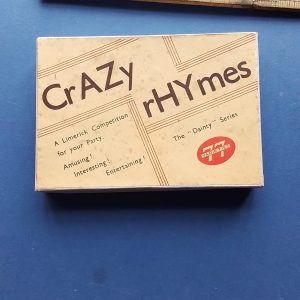 1940s VINTAGE Game Crazy Rhymes