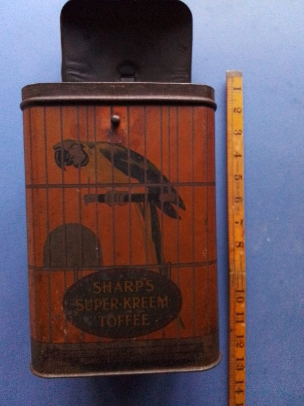 1924 Sharps Kreem Toffee Shop Tin